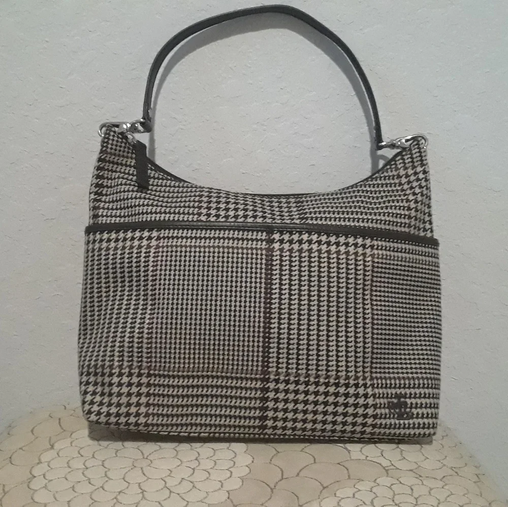 💕HP💕Ralph Lauren Houndstooth Purse‎